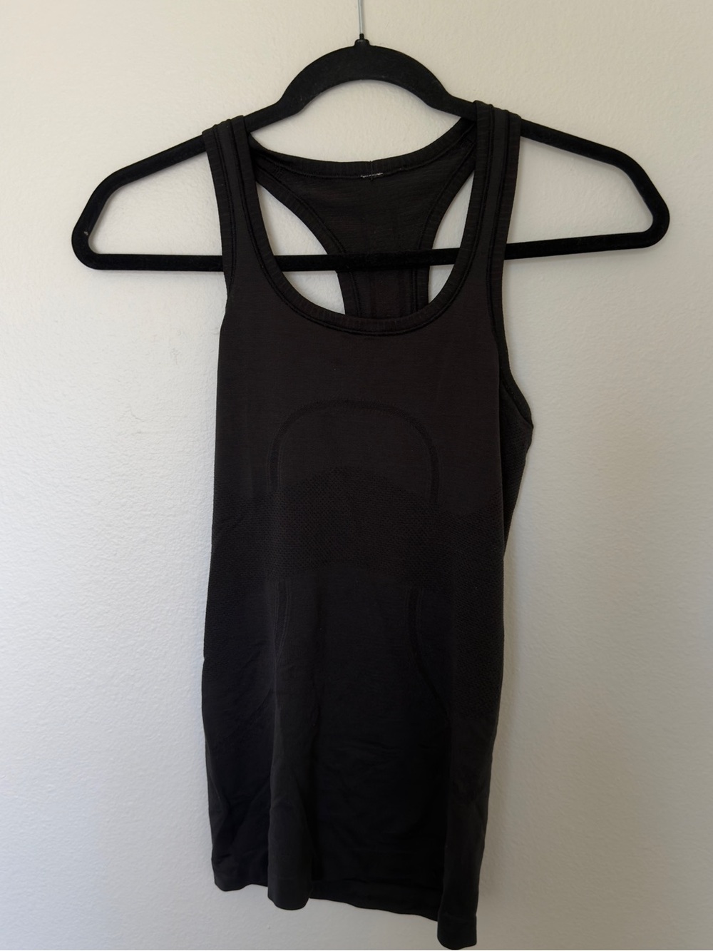 Lululemon swiftly tank top Black Seamless Racerback Tank